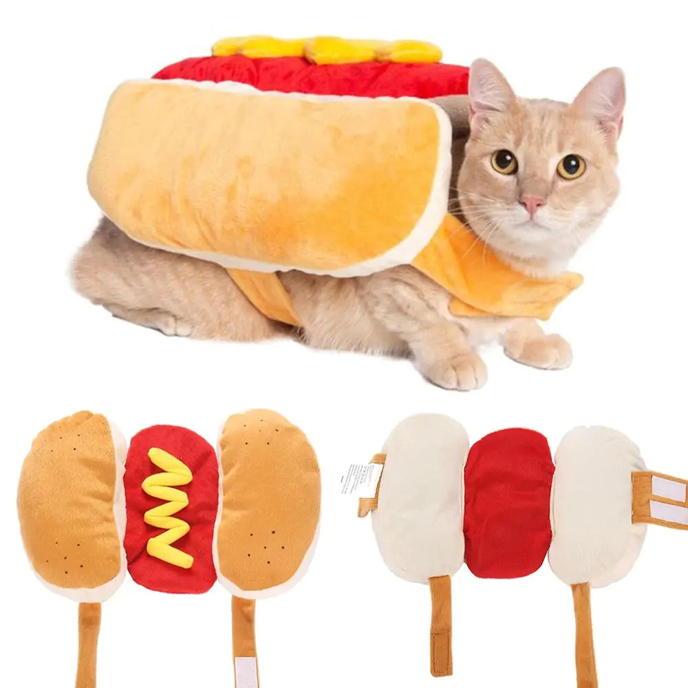 Hamburger Pet Costume for Halloween